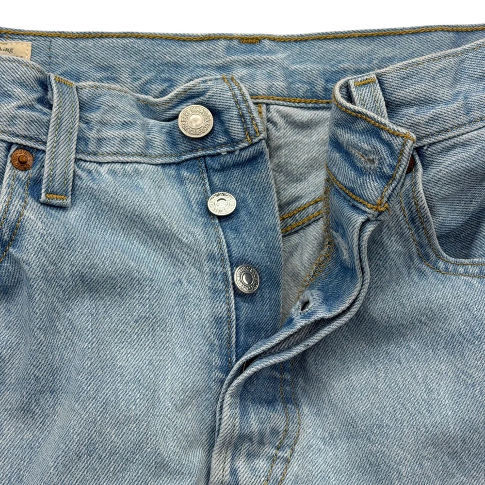 Levi's 501 Big E Button Fly Jeans Mens 30x28  Classic Fit Premium Straight Leg
